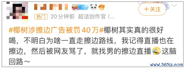 广告语“椰子擦乳”“飞机场”椰树被罚40万